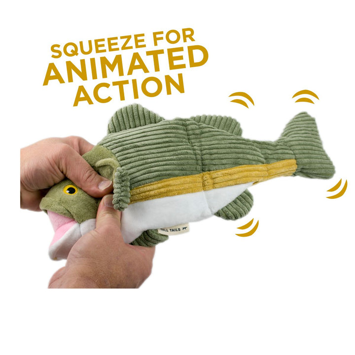 Tall Tails 14" Bass Twitchy Tail Toy - Quest Outdoors