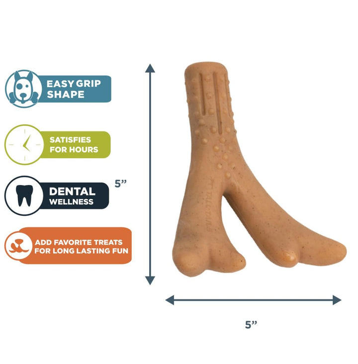Tall Tails Antler Chew Bacon Scent Medium - Quest Outdoors