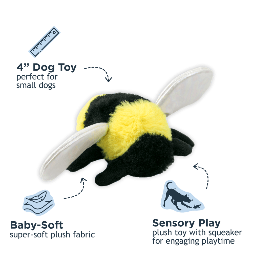 Tall Tails Bee with Squeak & Crinkle - Quest Outdoors