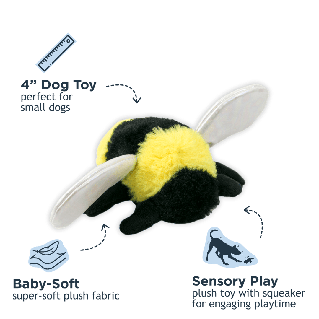 Tall Tails Bee with Squeak & Crinkle - Quest Outdoors