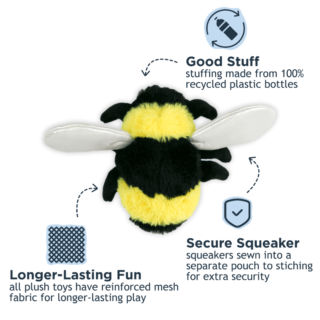 Tall Tails Bee with Squeak & Crinkle - Quest Outdoors