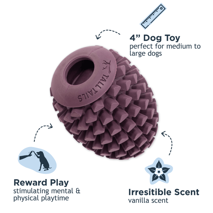 Tall Tails Rubber Pinecone Brown - Quest Outdoors