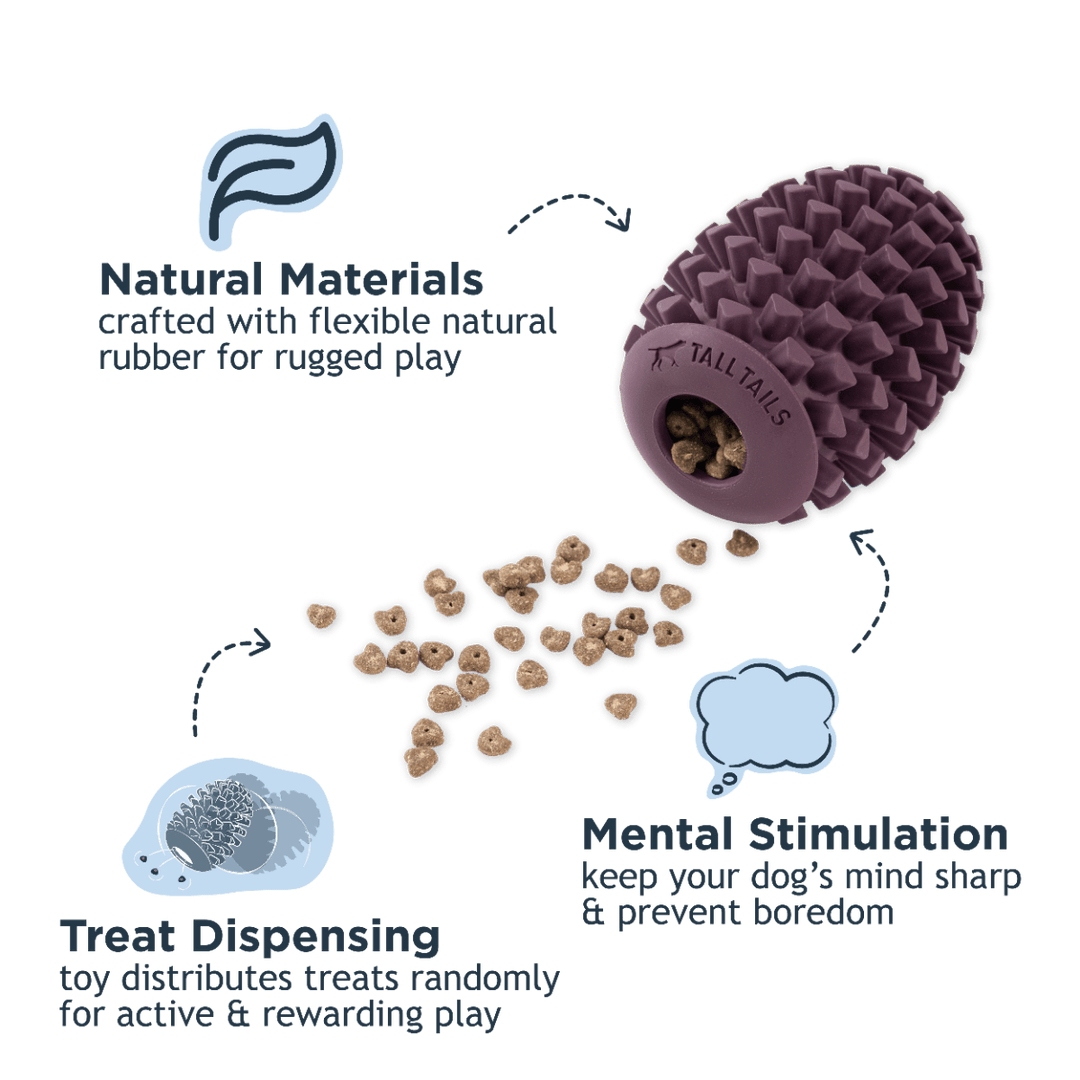 Tall Tails Rubber Pinecone Brown - Quest Outdoors