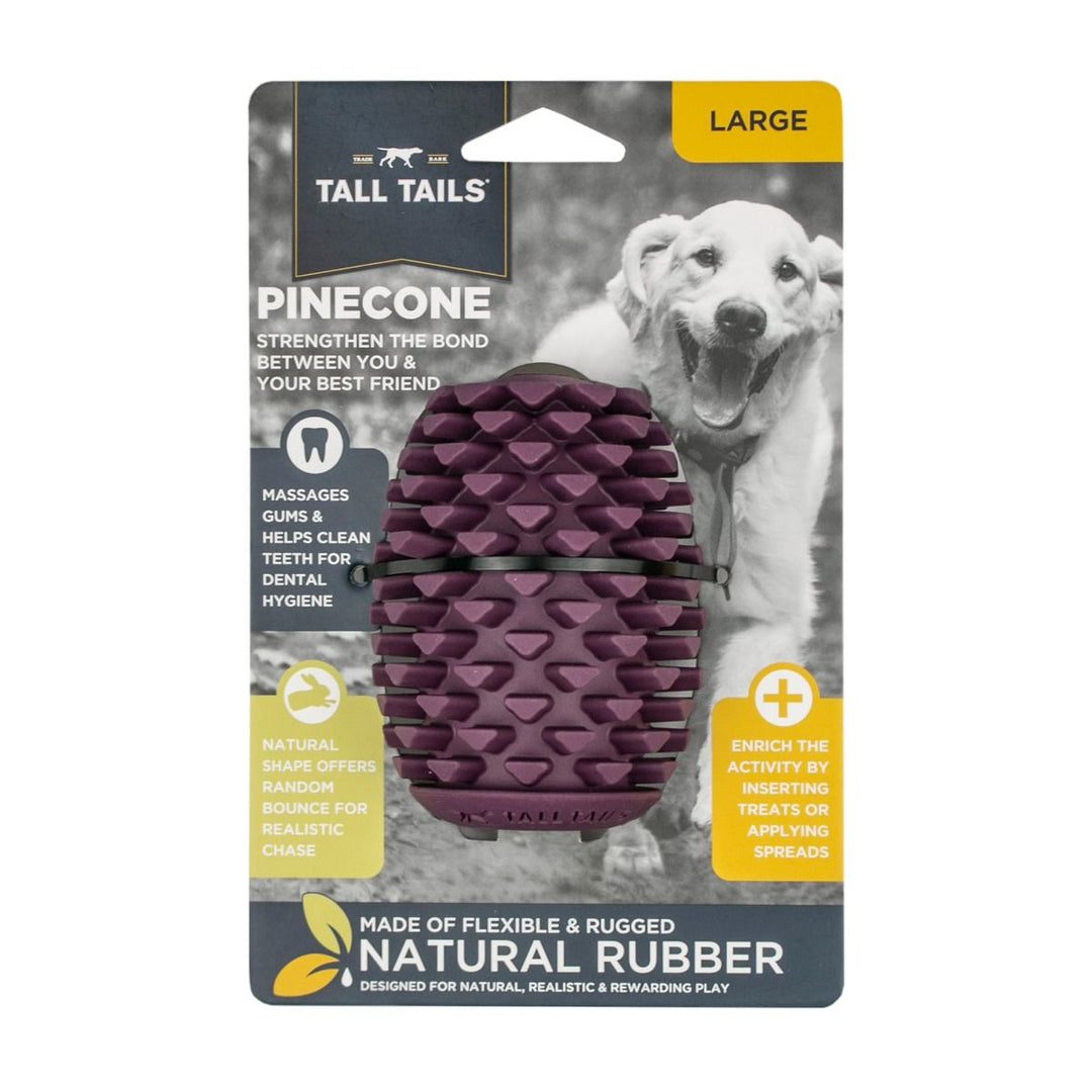 Tall Tails Rubber Pinecone Brown - Quest Outdoors
