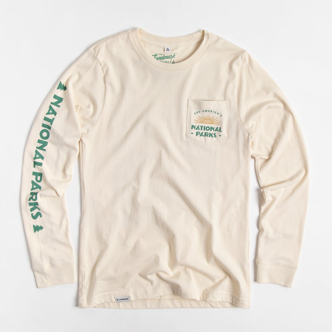 The Landmark Project See America's National Parks Long Sleeve Pocket Tee - Quest Outdoors