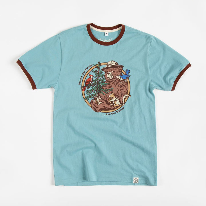The Landmark Project Smokey's Friends Unisex Short Sleeve Ringer Tee - Quest Outdoors
