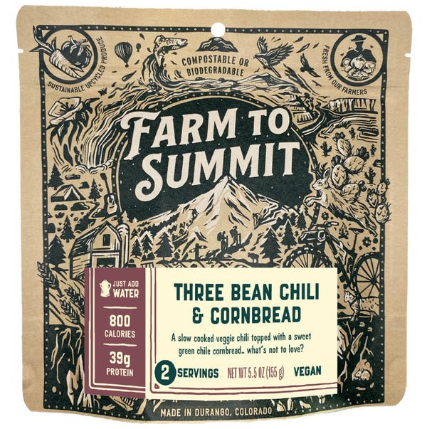 Three Bean Chili & Cornbread - Quest Outdoors