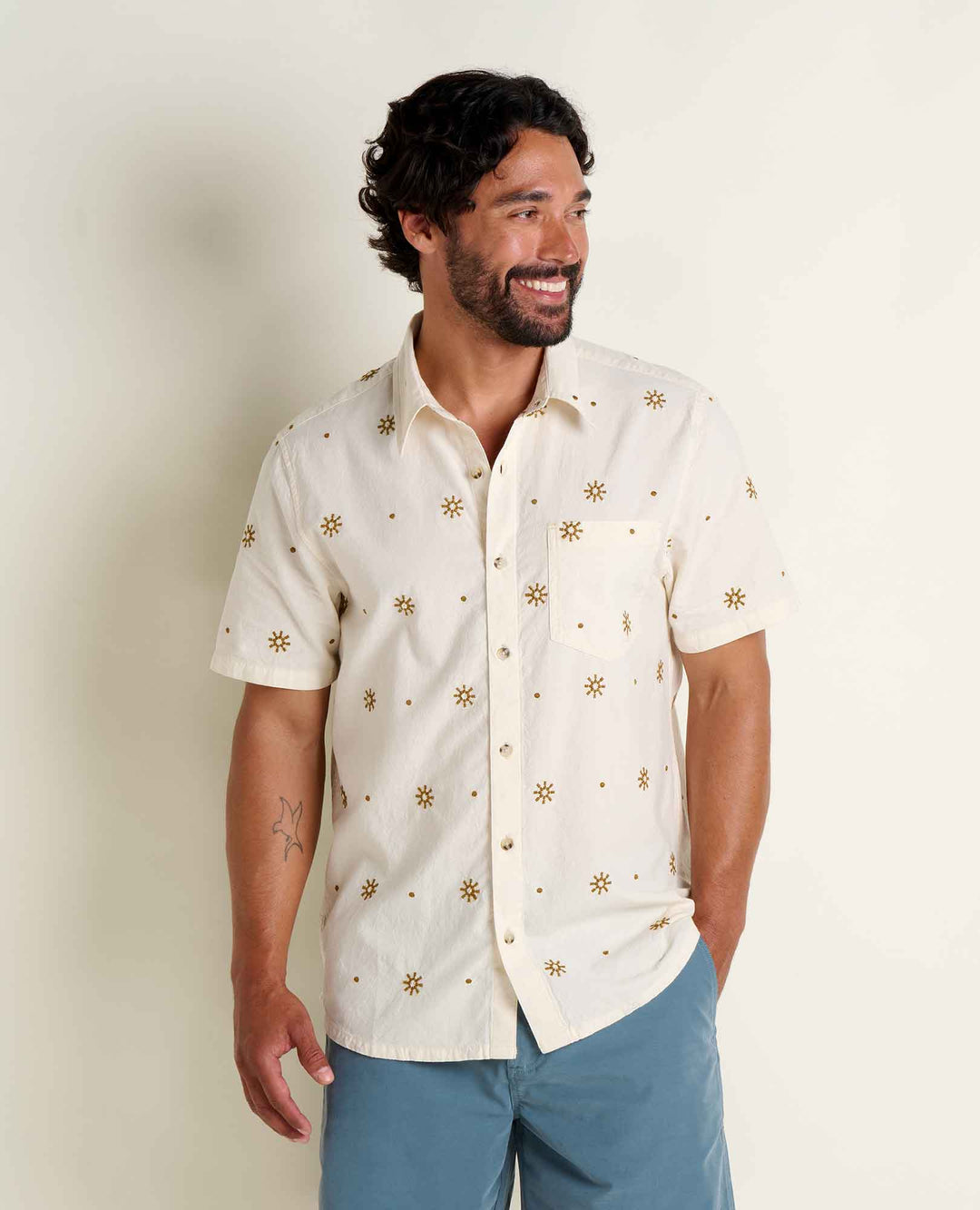 Toad&Co Men's Airscape Embroidered Shirt - Quest Outdoors