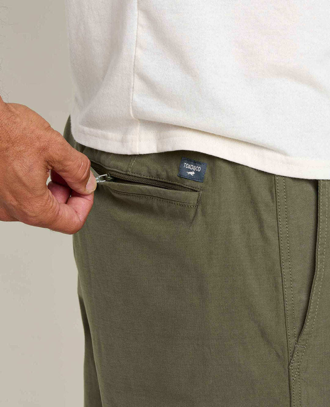 Toad&Co Men's Mission Trek Chino Short - Quest Outdoors