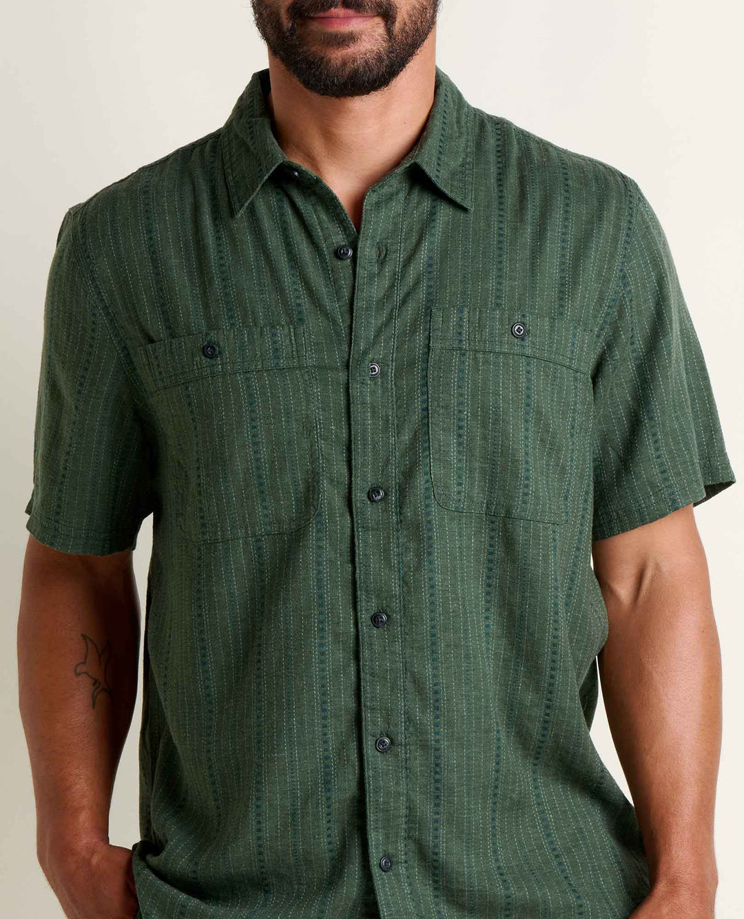 Toad&Co Men's Taj Hemp SS Shirt - Quest Outdoors