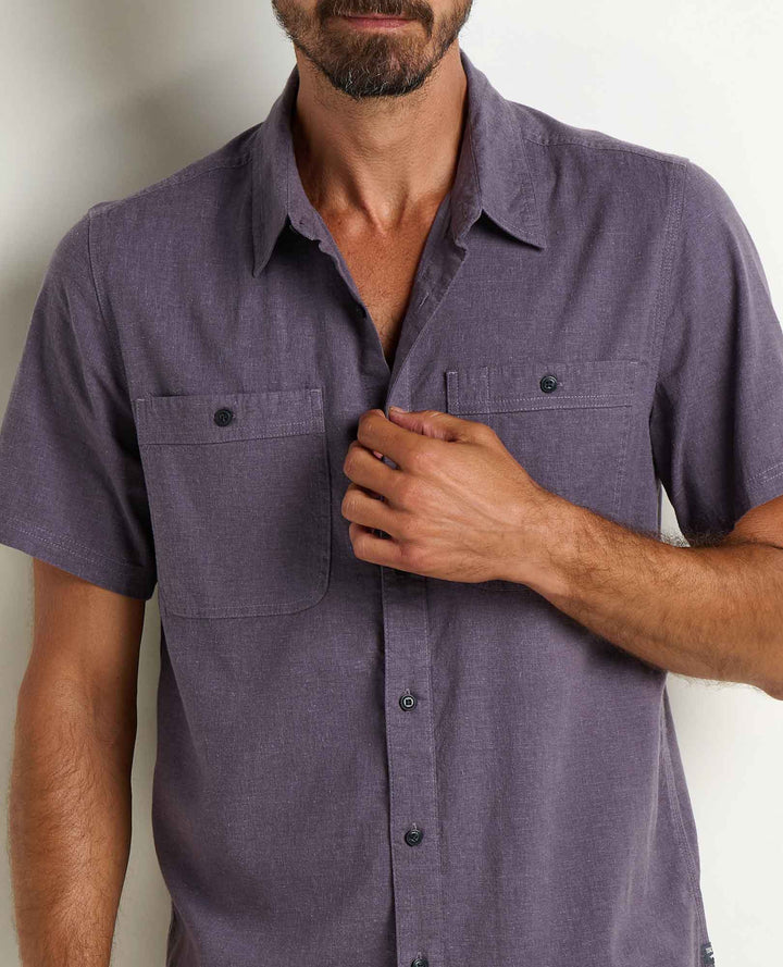 Toad&Co Men's Taj Hemp SS Shirt - Quest Outdoors