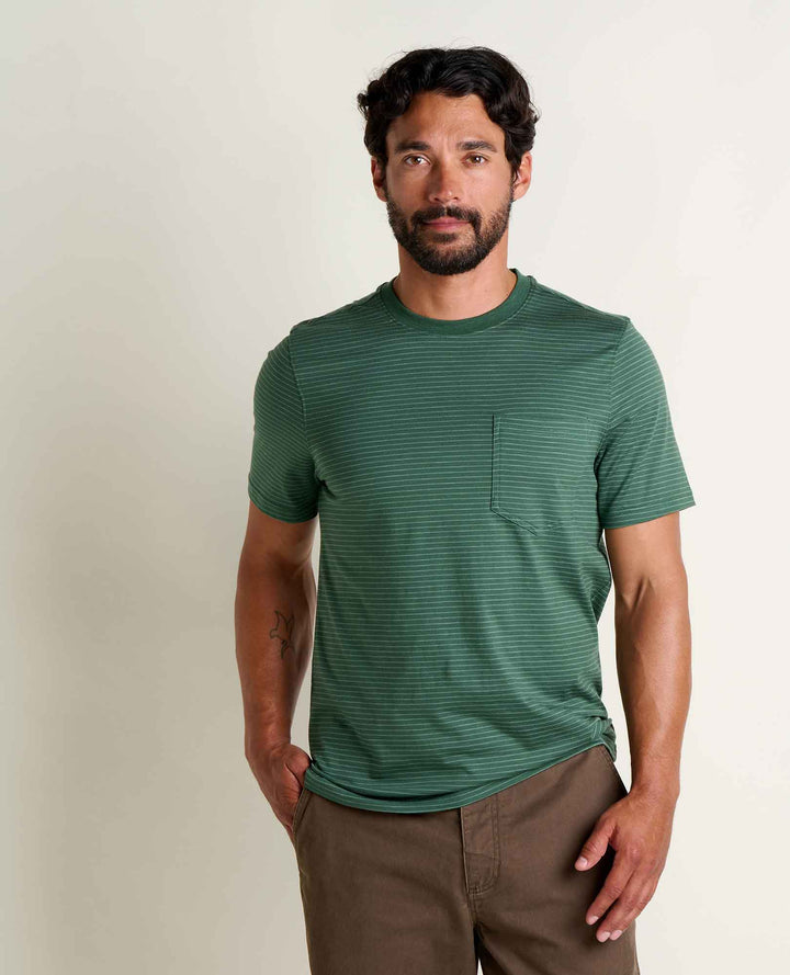 Toad&Co Men's Tempo Crew Pocket Tee - Quest Outdoors