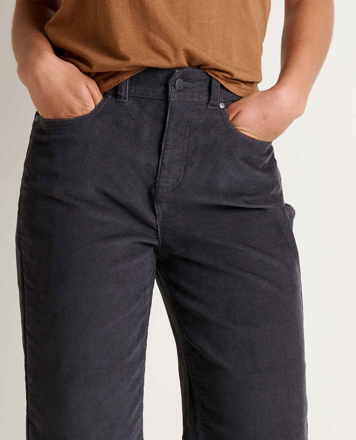 Toad&Co Women's Coaster Cord Wide Leg Crop Pant - Quest Outdoors