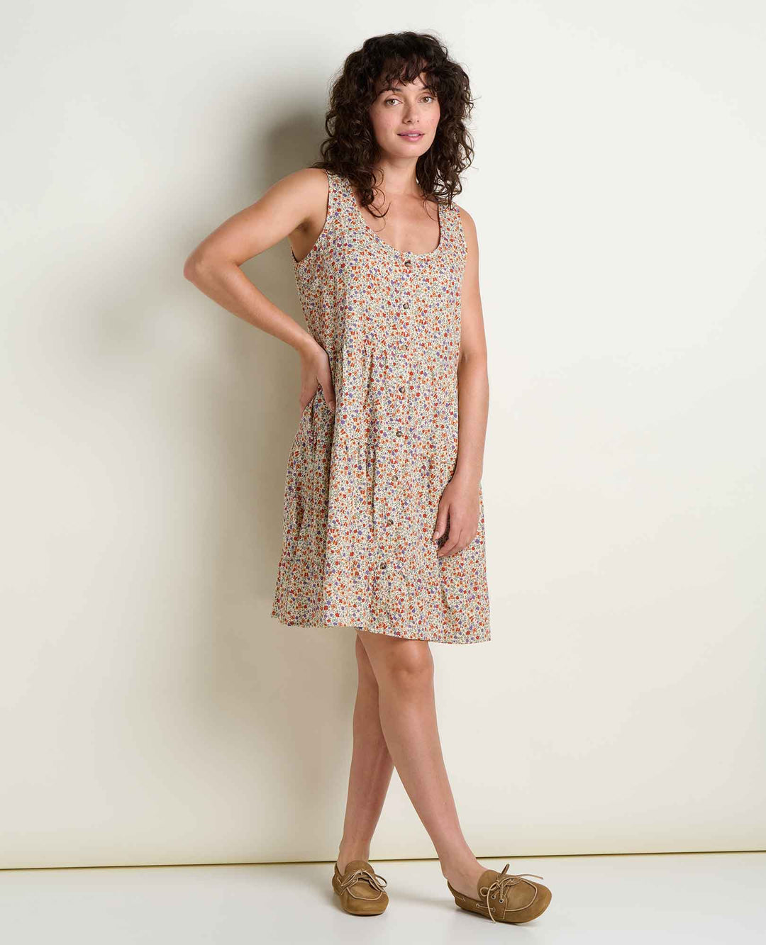 Toad&Co Women's Manzana Tiered Tank Dress - Quest Outdoors