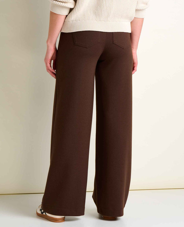 Toad&Co Women's Mason St. Ponte Wide Leg Pant - Quest Outdoors