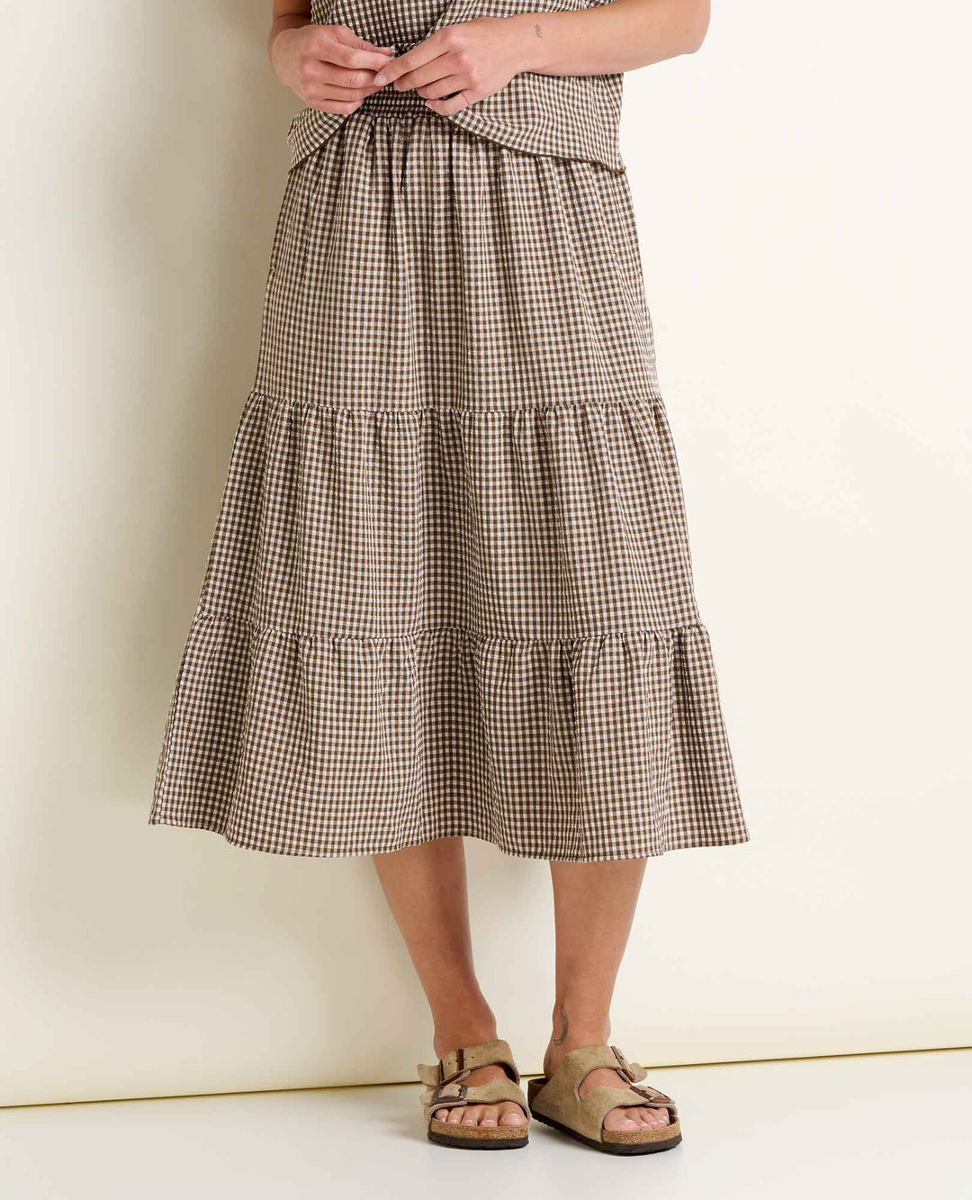 Toad&Co Women's Sunkissed Tiered Midi Skirt - Quest Outdoors