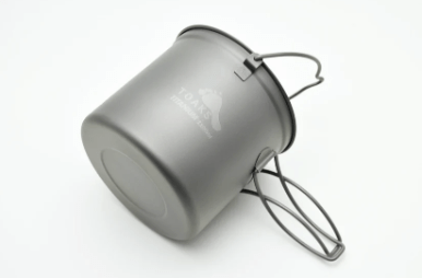Toaks Titanium 1100ml Pot with Bail Handle - Quest Outdoors
