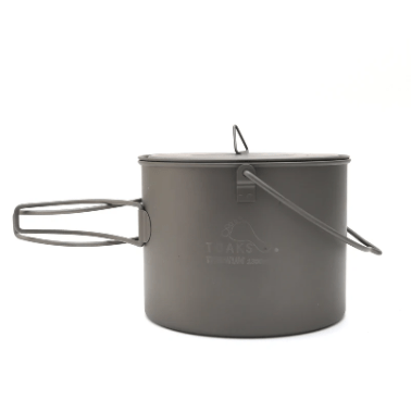 Toaks Titanium 1300ml Pot with Bail Handle - Quest Outdoors
