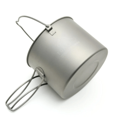Toaks Titanium 1300ml Pot with Bail Handle - Quest Outdoors