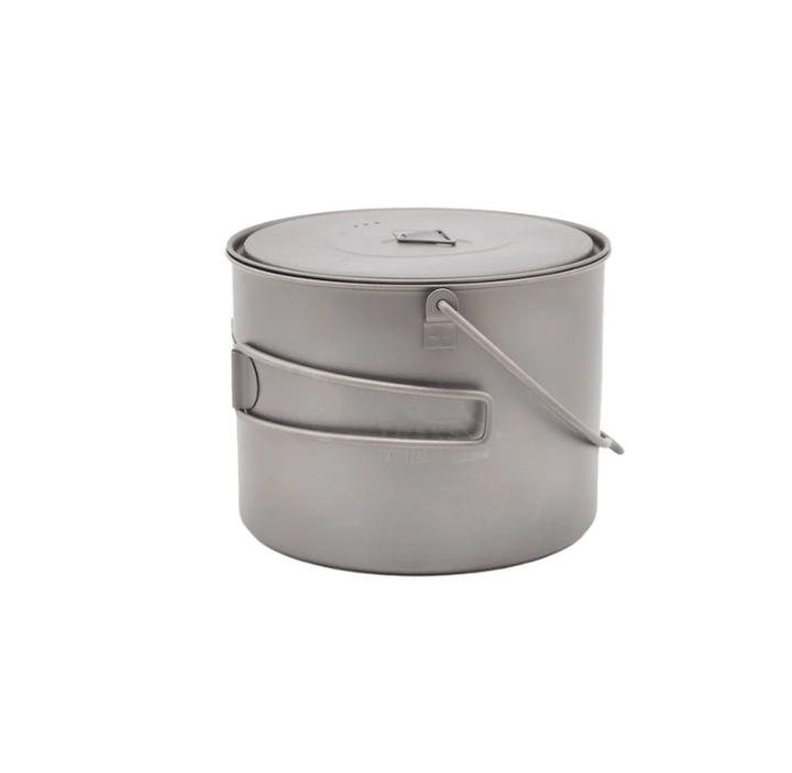 Toaks Titanium 1300ml Pot with Bail Handle - Quest Outdoors