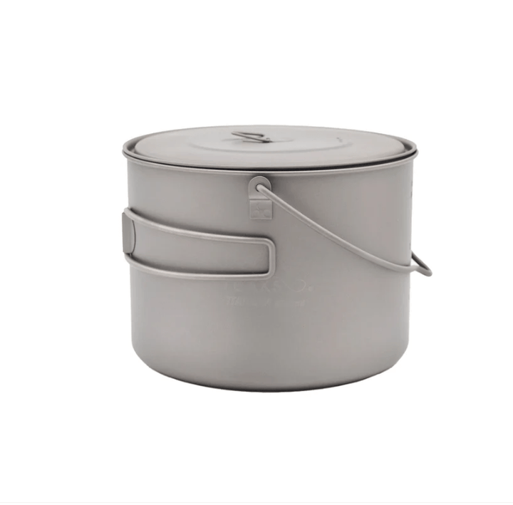 Toaks Titanium 1600ml Pot with Bail Handle - Quest Outdoors