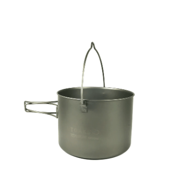 Toaks Titanium 1600ml Pot with Bail Handle - Quest Outdoors