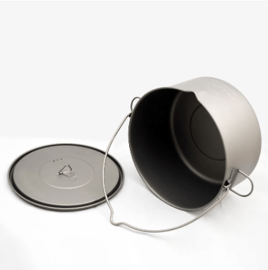 Toaks Titanium 2000ml Pot with Bail Handle - Quest Outdoors