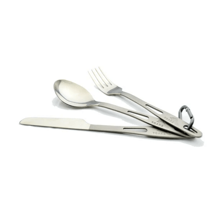 Toaks Titanium 3 - Piece Cutlery Set - Quest Outdoors