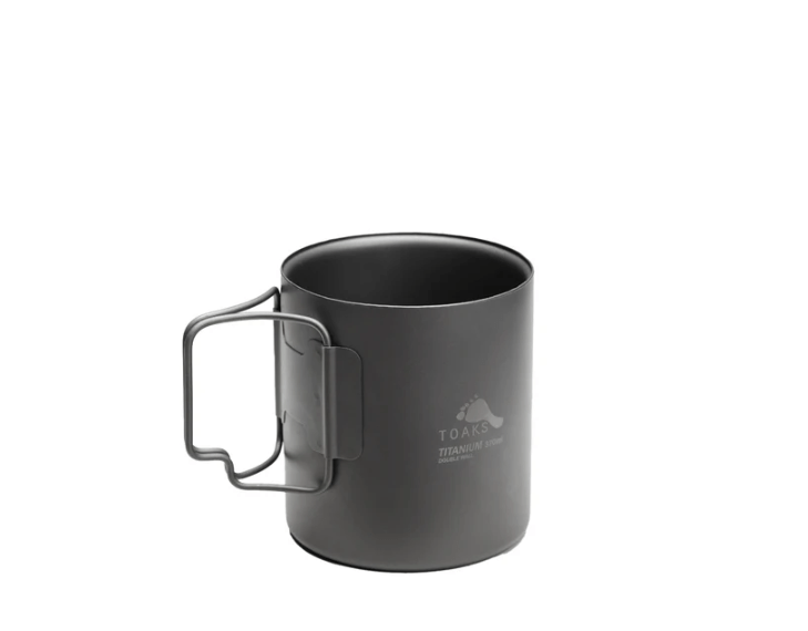 Toaks Titanium 370ml Double Wall Cup - Quest Outdoors