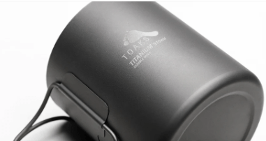 Toaks Titanium 370ml Double Wall Cup - Quest Outdoors
