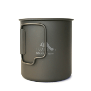 TOAKS Titanium 450ml Cup (0.5mm thickness version) - Quest Outdoors