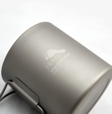 Toaks Titanium 450ml Double Wall Cup - Quest Outdoors