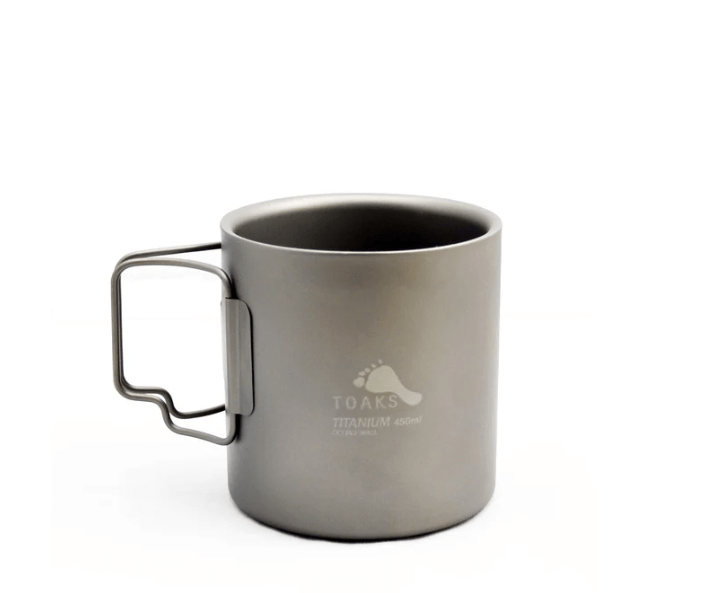 Toaks Titanium 450ml Double Wall Cup - Quest Outdoors