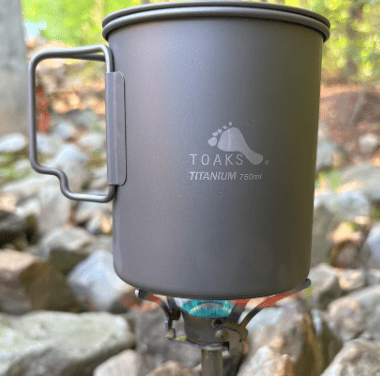 Toaks Titanium 750ml Pot - Quest Outdoors