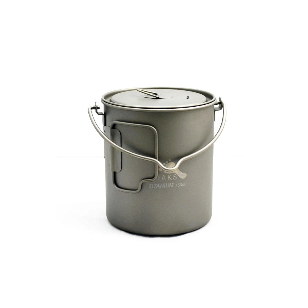 Toaks Titanium 750ml Pot With Bail Handle - Quest Outdoors