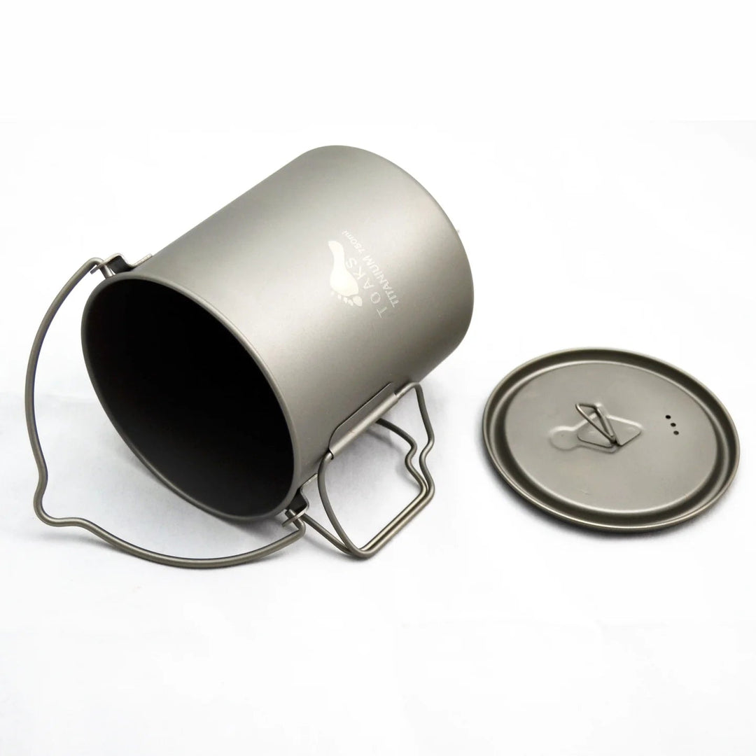 Toaks Titanium 750ml Pot With Bail Handle - Quest Outdoors