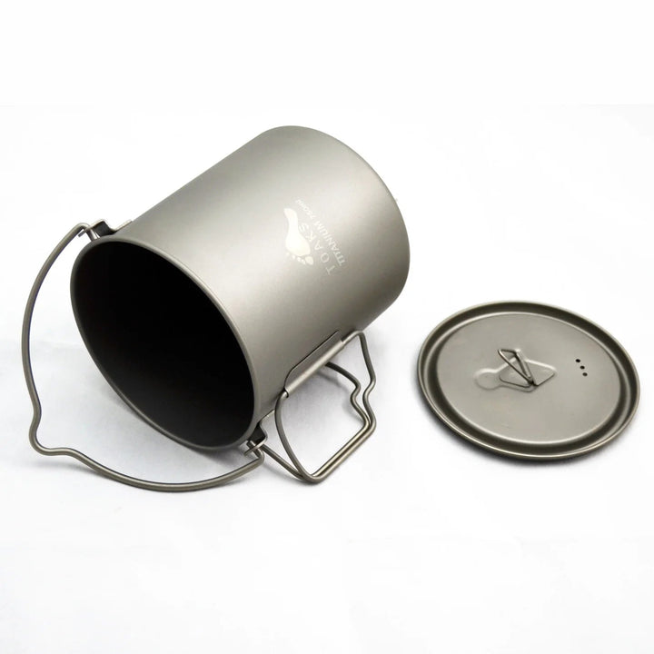 Toaks Titanium 750ml Pot With Bail Handle - Quest Outdoors