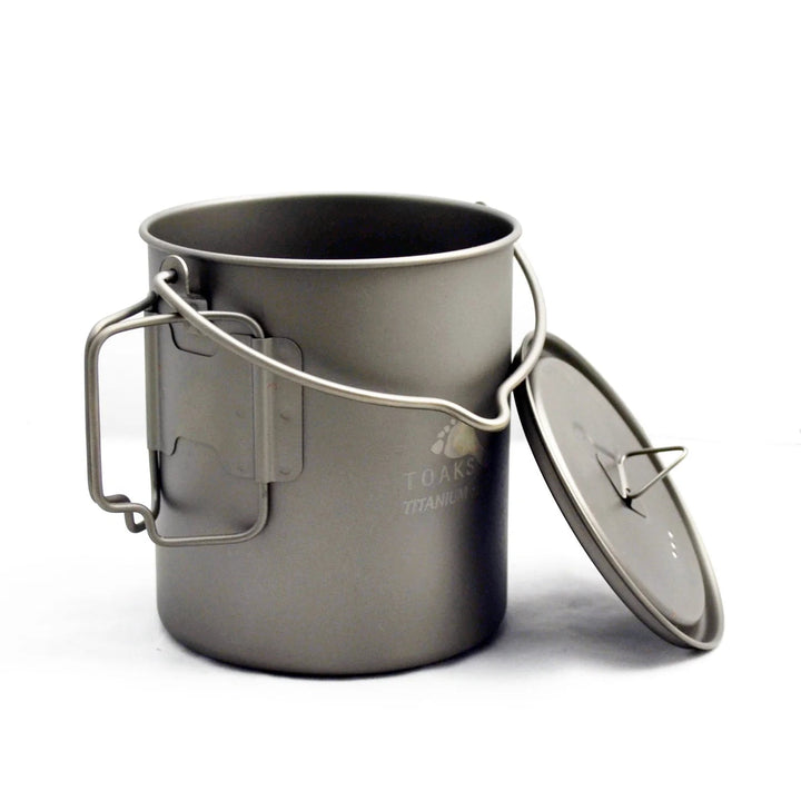Toaks Titanium 750ml Pot With Bail Handle - Quest Outdoors