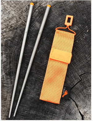 TOAKS Titanium Collapsible Chopsticks - Quest Outdoors