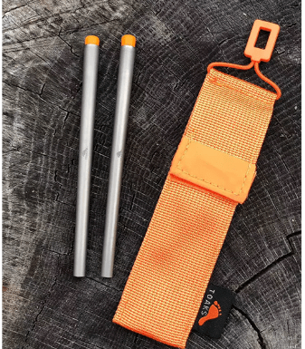 TOAKS Titanium Collapsible Chopsticks - Quest Outdoors