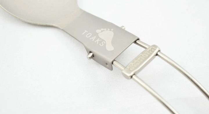 Toaks Titanium Folding Spork - Quest Outdoors