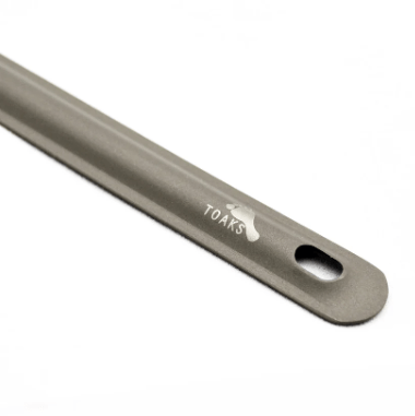 Toaks Titanium Long Handle Spoon W/Polished Bowl - Quest Outdoors