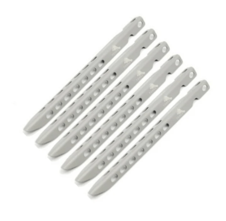 TOAKS Titanium V - Shaped Peg (pack of 6) - Quest Outdoors