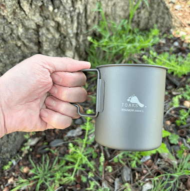 TOAKS Ultralight Titanium 450ml Cup - Quest Outdoors