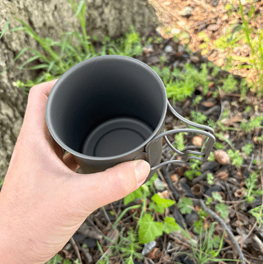 TOAKS Ultralight Titanium 450ml Cup with Lid - Quest Outdoors