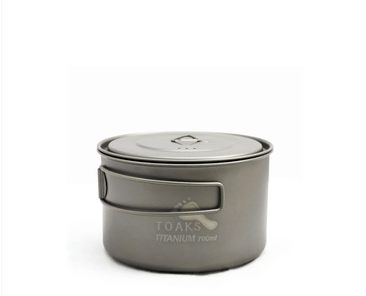 Toaks Ultralight Titanium 700ml Pot - Quest Outdoors