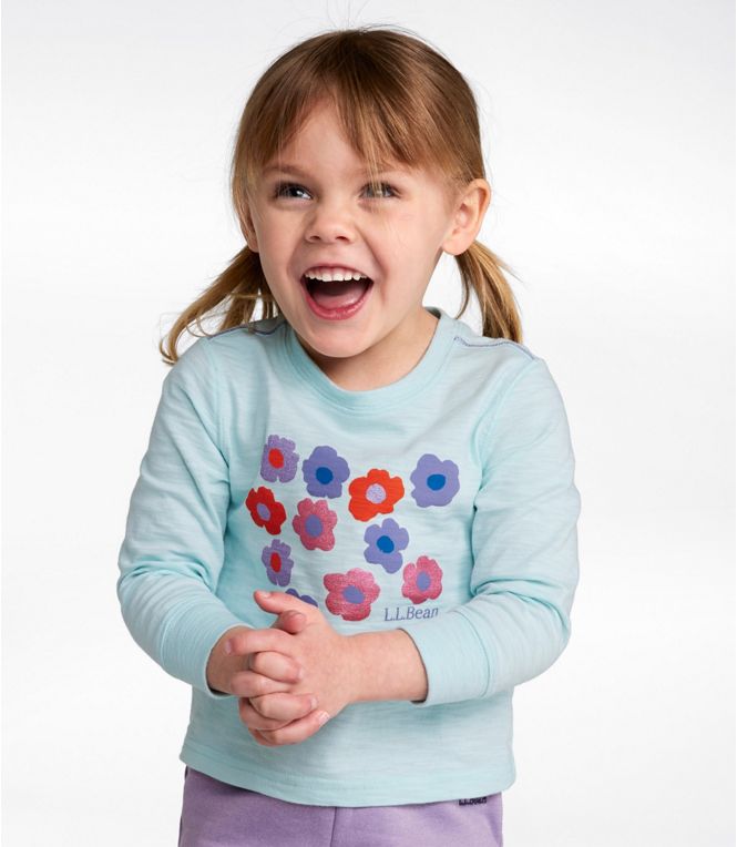 Toddlers' Graphic Tee, Long - Sleeve Glow - in - the - Dark - Quest Outdoors