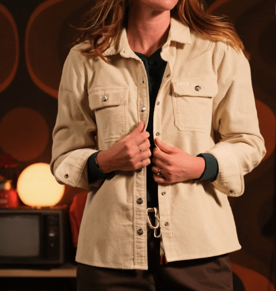 Topo Designs Women's Utility Shirt Corduroy - Quest Outdoors