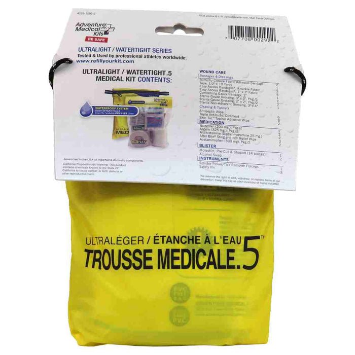 Ultralight/Watertight Medical Kit - .5 - Quest Outdoors