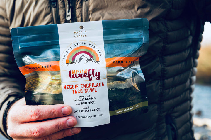 Luxefly BaseCamp Vegetable Enchilada Bowl
